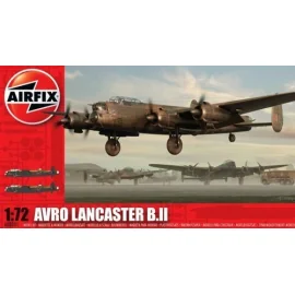 Avro Lancaster B.II New tool kit and the first of the Mk.II Lancaster with Hercules engines. Decals for LL725 EQ-Z Zombie 408(