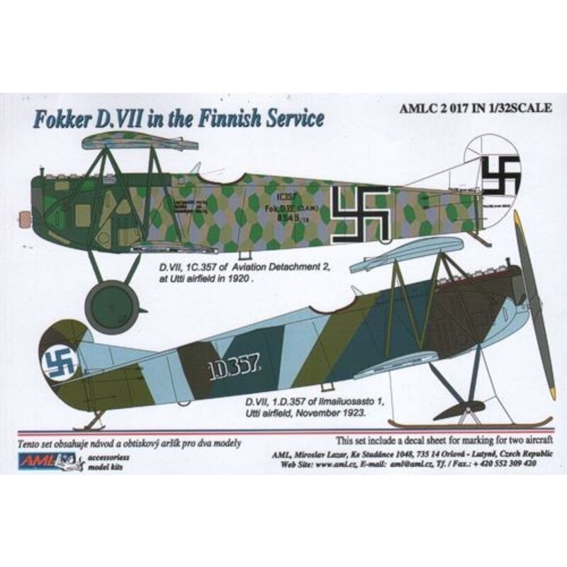 Fokker D.VII in the Finnish Service