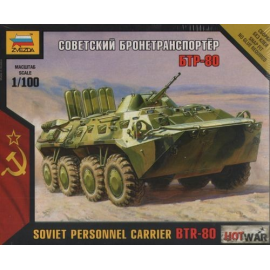 Soviet Personal Carrier BTR-80 Model kit