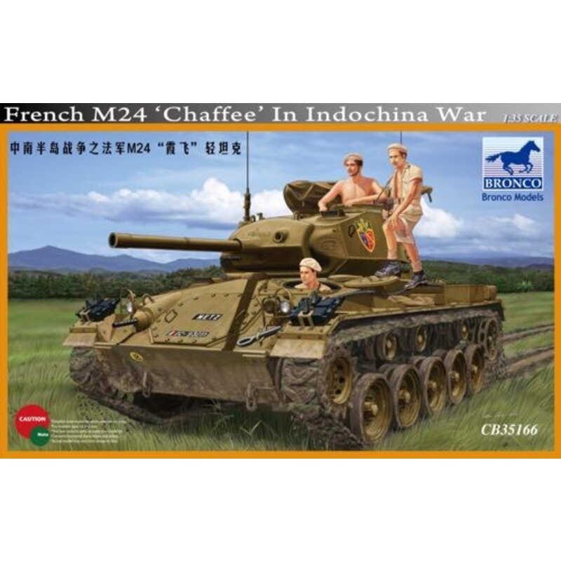 M24 Chaffeein French Indochina