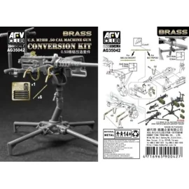 M2HB .50 Cal Machine Gun Brass Conversion Kit