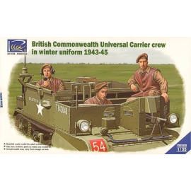 British Commonwealth Universal Carrier crew uniform in winter 1943-1945