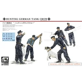 German Hunting Dog with Crew Figures 5 - Rabbits