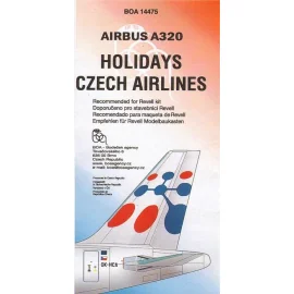 Airbus A320 Holiday Czech Airlinesdesigned to be used with Revell kits