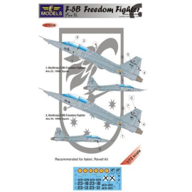 Decals F -5B Freedom Fighter Part IIdesigned Spain to be used with Italeri and Revell kits 