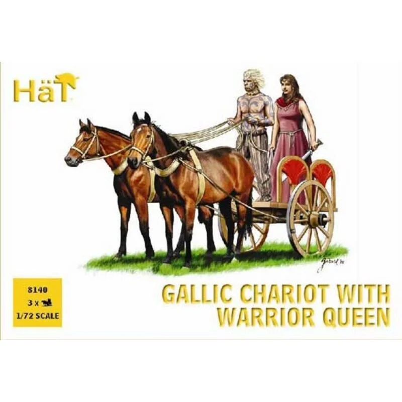 Gallic Chariot with the Warrior Queen