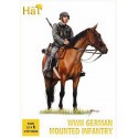 WWII German mounted infantry on horseback