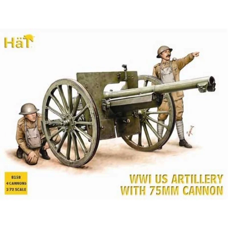 WWI US Artillery 4 per box