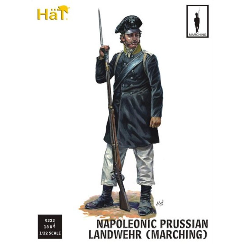 Prussian Landwehr Marching