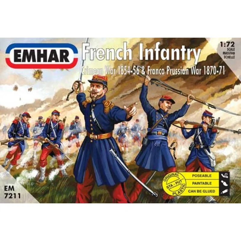 French Infantry Crimean & Franco Prussian Wars