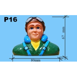 Pilot 80 x 67 x 33 mm Figures