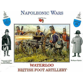 British Foot Artillery Waterloo 16 figures