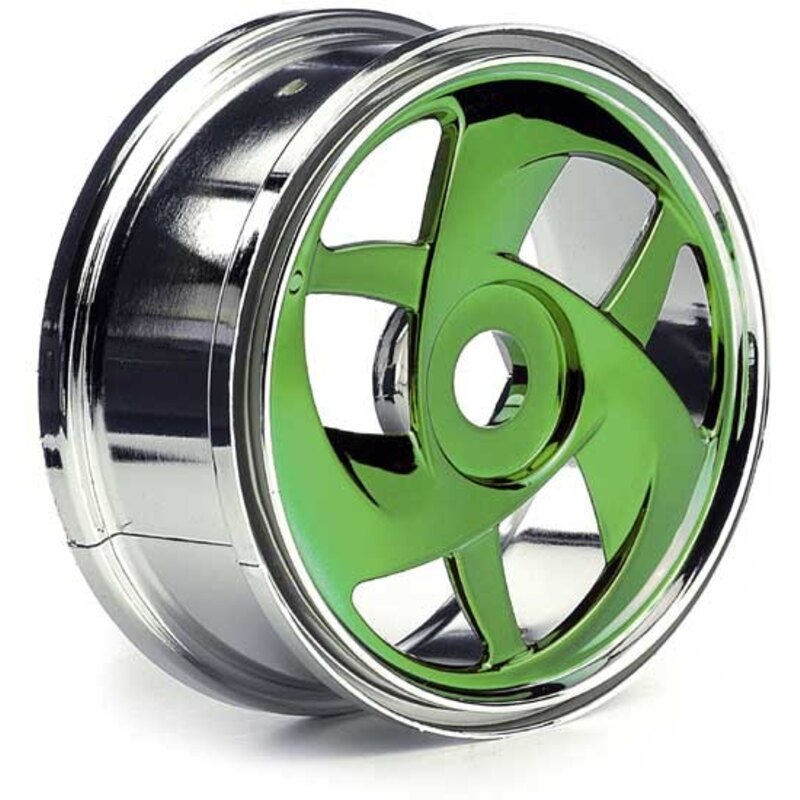 GREEN CHROME RIMS MINION eighth