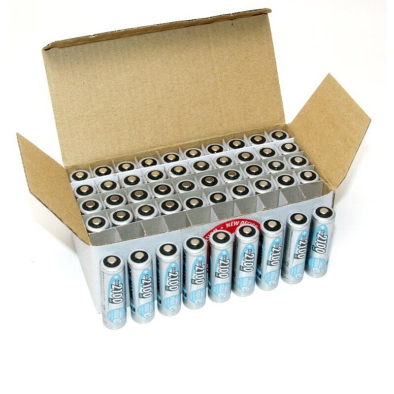 50 Batteries 2100mA maxE ( iFusion )