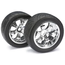 Pair track wheels Truggy 1/8