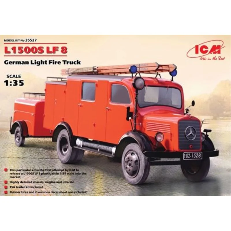 L1500S LF 8 - German Light Fire Truck