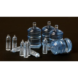 Water bottles for vehicle / diorama 