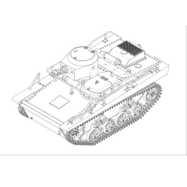 Soviet T- 37TU Command Tank