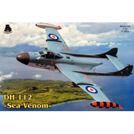 de Havilland Sea Venom Sea Venomex -Frog Model kit