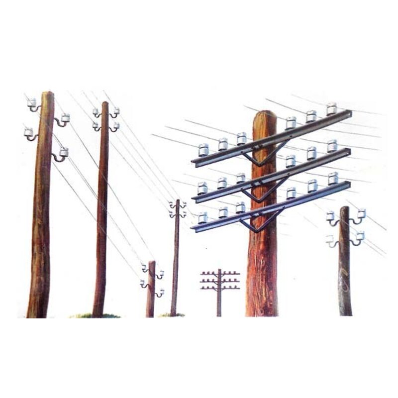 Telegraph poles