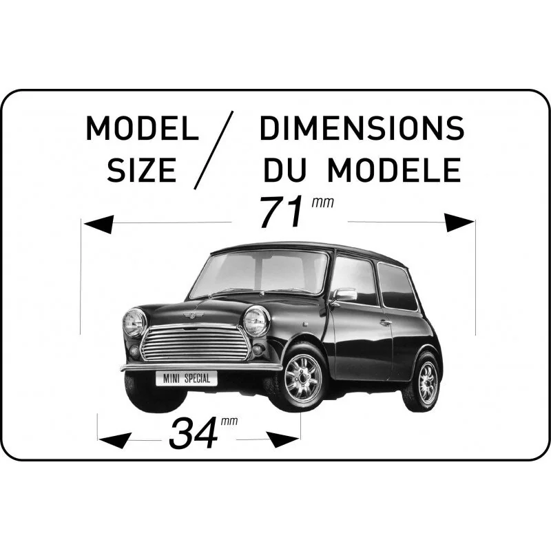 Austin Mini Rallye 1:43