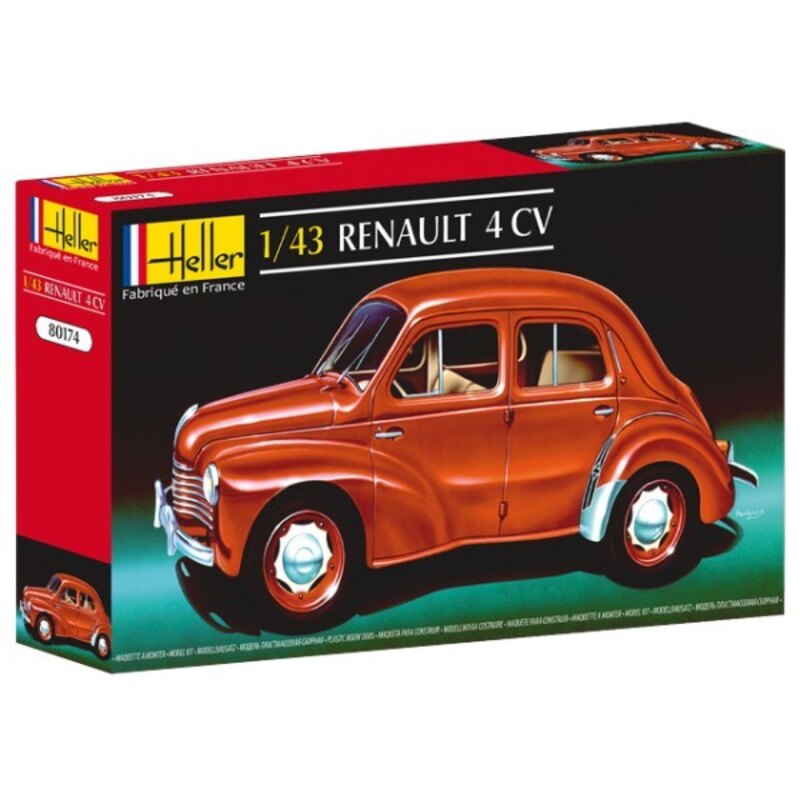 Renault 4 Cv Classique 1:43 Model kit