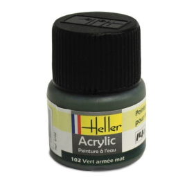 Flat flat Army Green Acrylic 0.5 fl.oz Acrylic model paint