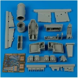 Saab J-35F Draken detail set (designed to be assembled with model kits from Hasegawa)