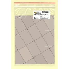 RAF Base (rectangular concrete panels) A single 1:144 scale sheet depicting an actual military aircraft base or helicopter landi