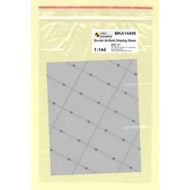 Soviet Base (rectangular concrete panels) A single 1:144 scale sheet depicting an actual military aircraft base or helicopter la