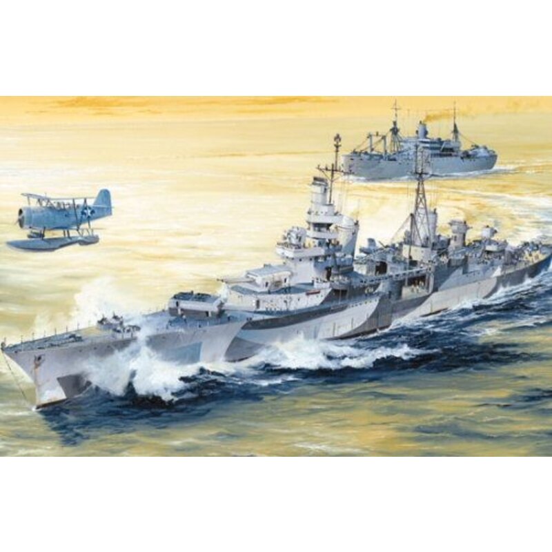 USS Indianapolis CA- 35 in 1944 Model kit