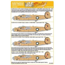 Consolidated B-24D 343 BS 98 BG - CO 41-23781/42-40268 Dopey/Arkansas Traveller - versions I – II