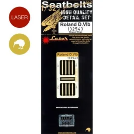 ROLAND D.VIB - SEATBELTS (designed to be used with Wingnut Wings kits)