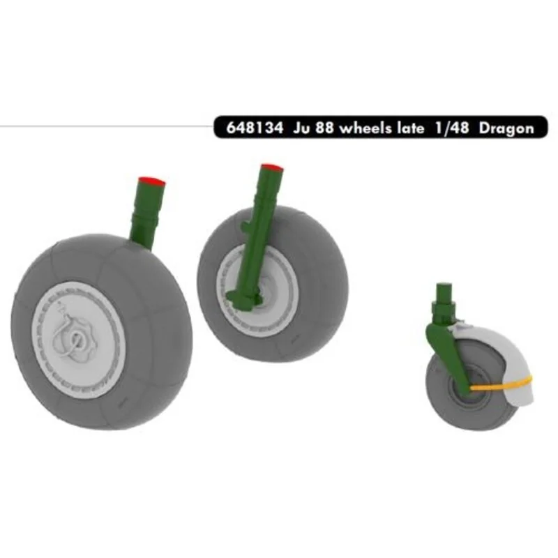 ju 88 late wheels dragon