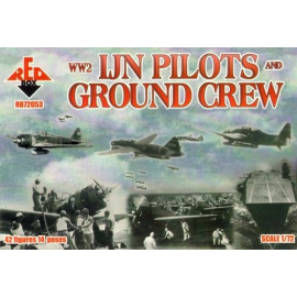 IJN pilots and ground crew (WWII) Figures
