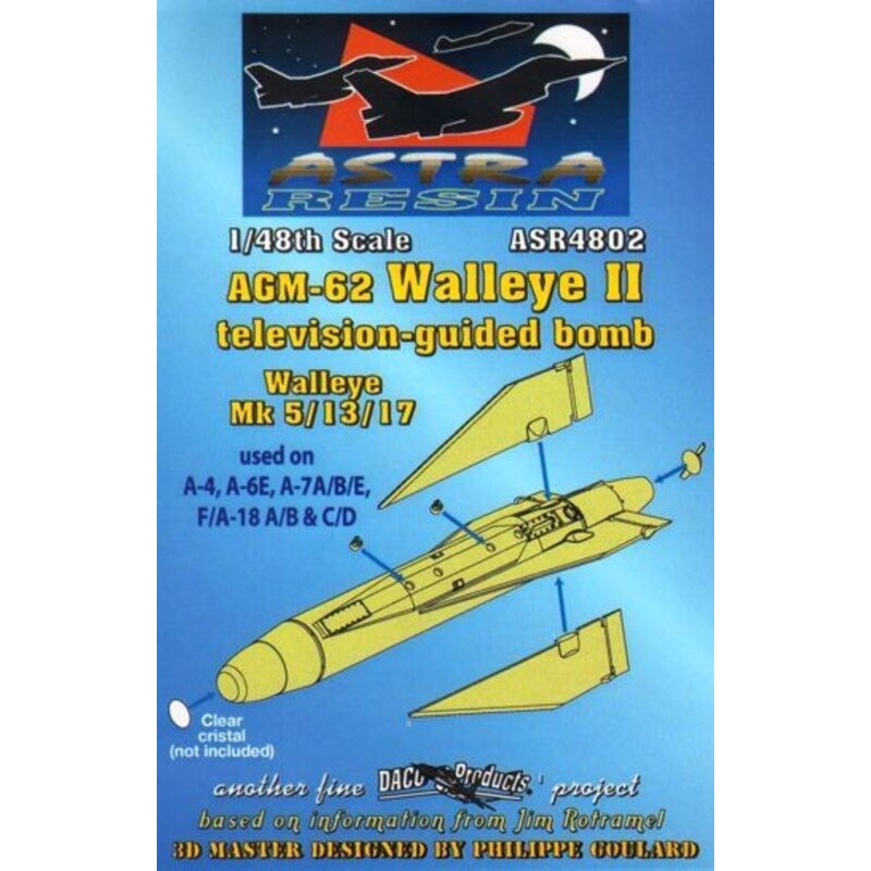 AGM-62 Walleye TV-guided bomb II Walleye Mk.5/Mk.13/Mk.17