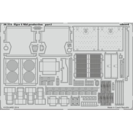 tiger 1 mid production drag Model kit