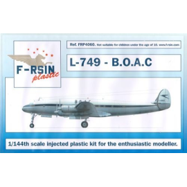 Lockheed L-049 / L-749 Constellation - BOAC - silk-screened / laser decals Model kit