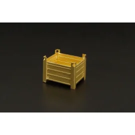 Steel containers / boxes (2 pcs)