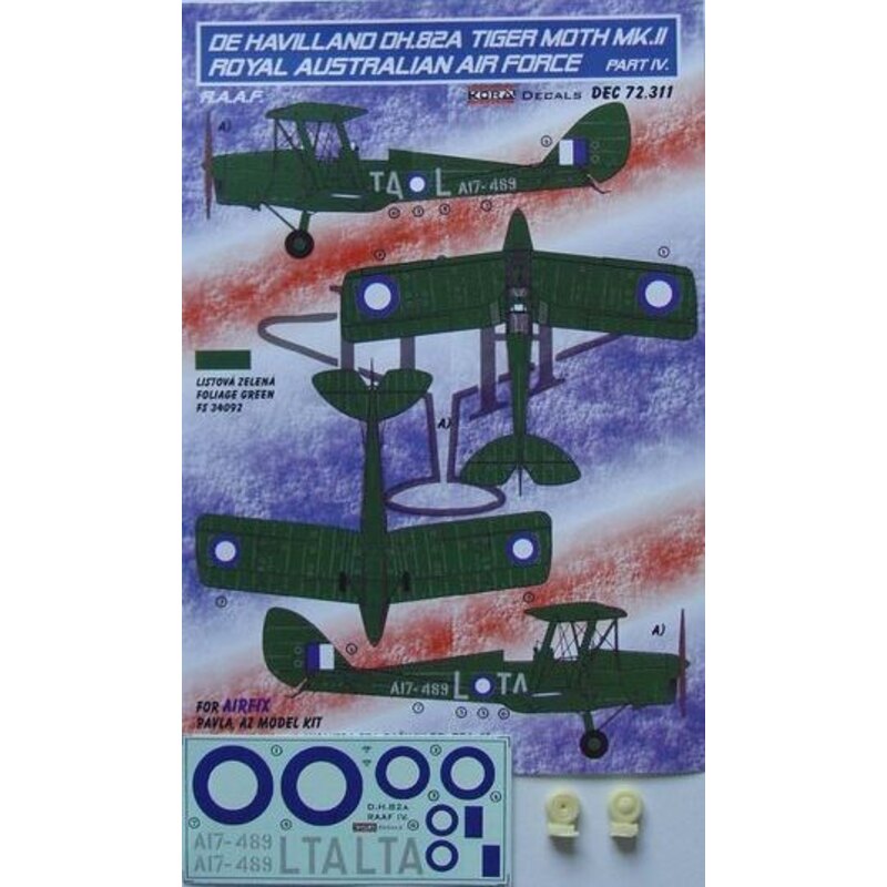 de Havilland Tiger Moth DH.82A Mk.II RAAF Part 4 (designed To Be Farming with Airfix, Pavla Models and AZ Model kits)