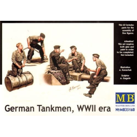 German Tankmen, WWII era Figures