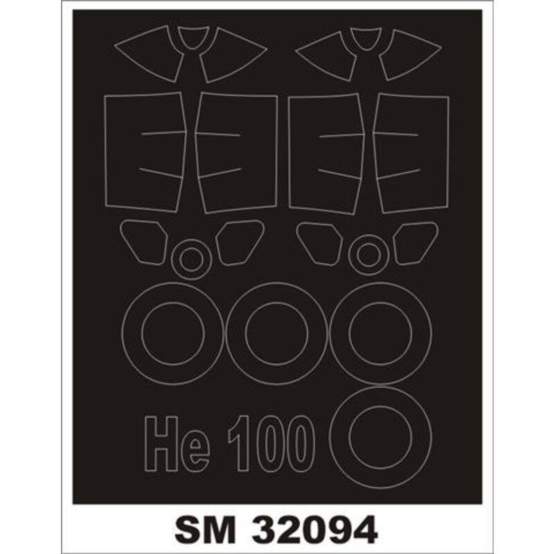 Heinkel He 100 (exterior and interior) (designed To Be Farming with Special Hobby kits)