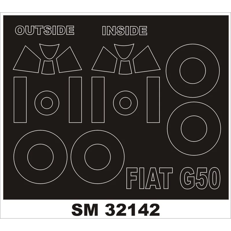 FIAT G.50 (exterior and interior) (designed To Be Farming with SPECIAL HOBBY kits)