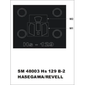 Henschel Hs 129B-2 (exterior) (designed To Be Farming with Hasegawa kits)