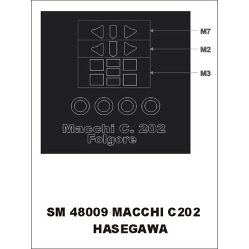 Macchi C.202 (exterior) (designed To Be Farming with Hasegawa kits)