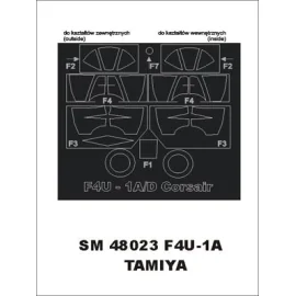 Vought F4U-1A Corsair (exterior and interior) (designed To Be Farming with Tamiya kits)