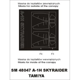 Douglas A-1H Skyraider (exterior and interior) (designed To Be Farming with Tamiya kits)