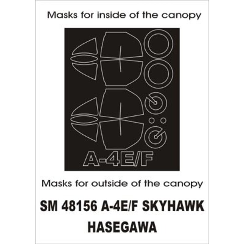 Douglas A-4E / A-4F Skyhawk (exterior and interior) (designed To Be Farming with Hasegawa kits)