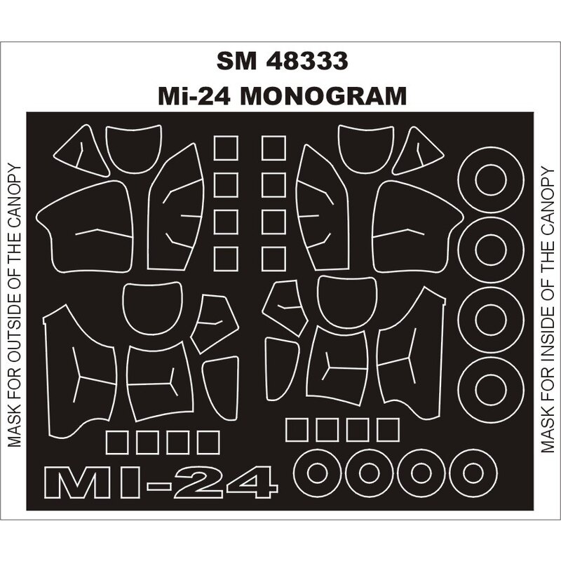 Mil Mi-24 (exterior and interior) (designed To Be Farming with MONOGRAM kits)