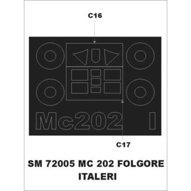 Macchi C.202 (exterior) (designed To Be Farming with Italeri kits)